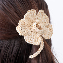 画像をギャラリービューアに読み込む, 手編み ナチュラル ラフィア インテリア ヘアアクセサリー マダガスカル