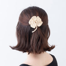 画像をギャラリービューアに読み込む, 手編み ナチュラル ラフィア インテリア ヘアアクセサリー マダガスカル