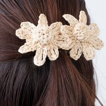 画像をギャラリービューアに読み込む, 手編み ナチュラル ラフィア インテリア ヘアアクセサリー マダガスカル