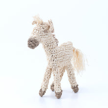 画像をギャラリービューアに読み込む, 手編み ナチュラル ラフィア インテリア バッグ アニマルチャーム