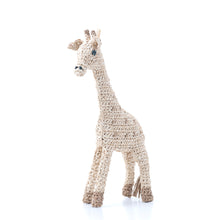 画像をギャラリービューアに読み込む, 手編み ナチュラル ラフィア インテリア バッグ アニマルチャーム