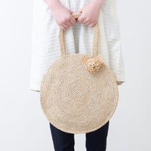 画像をギャラリービューアに読み込む, 手編み ナチュラル ラフィア インテリア コサージュ マダガスカル