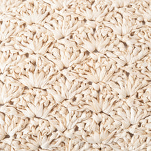 画像をギャラリービューアに読み込む, 手編み ナチュラル ラフィア インテリア アバカ クッション マダガスカル