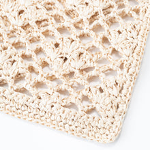 画像をギャラリービューアに読み込む, 手編み ナチュラル ラフィア エコバッグ