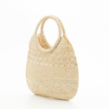 画像をギャラリービューアに読み込む, 手編み ナチュラル 天然 ラフィア バッグ マダガスカル