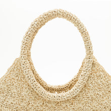 画像をギャラリービューアに読み込む, 手編み ナチュラル 天然 ラフィア バッグ マダガスカル