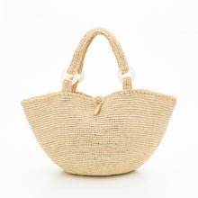 画像をギャラリービューアに読み込む, 手編み ナチュラル 天然 ラフィア バッグ マダガスカル手編み ナチュラル 天然 ラフィア エコ バッグ マダガスカル