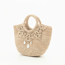 画像をギャラリービューアに読み込む, 手編み ナチュラル 天然 ラフィア バッグ マダガスカル