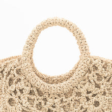 画像をギャラリービューアに読み込む, 手編み ナチュラル 天然 ラフィア バッグ マダガスカル