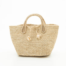 画像をギャラリービューアに読み込む, 手編み ナチュラル 天然 ラフィア バッグ マダガスカル
