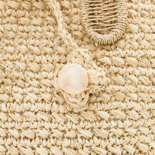 画像をギャラリービューアに読み込む, 手編み ナチュラル 天然 ラフィア バッグ マダガスカル