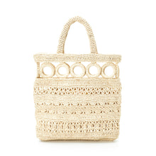 画像をギャラリービューアに読み込む, 手編み ナチュラル 天然 ラフィア バッグ マダガスカル