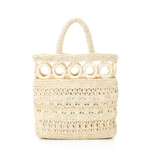 画像をギャラリービューアに読み込む, 手編み ナチュラル 天然 ラフィア バッグ マダガスカル