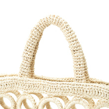 画像をギャラリービューアに読み込む, 手編み ナチュラル 天然 ラフィア バッグ マダガスカル