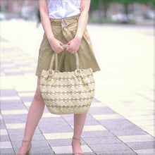 画像をギャラリービューアに読み込む, 手編み ナチュラル 天然 ラフィア バッグ マダガスカル手編み ナチュラル 天然 ラフィア エコ バッグ マダガスカル