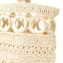 画像をギャラリービューアに読み込む, 手編み ナチュラル 天然 ラフィア バッグ マダガスカル