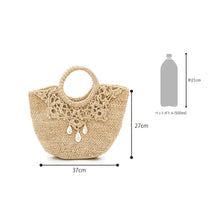 画像をギャラリービューアに読み込む, 手編み ナチュラル 天然 ラフィア バッグ マダガスカル