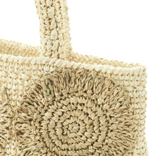 画像をギャラリービューアに読み込む, 手編み ナチュラル 天然 ラフィア バッグ マダガスカル