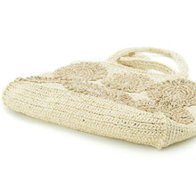 画像をギャラリービューアに読み込む, 手編み ナチュラル 天然 ラフィア バッグ マダガスカル