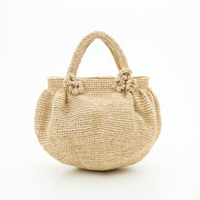 画像をギャラリービューアに読み込む, 手編み ナチュラル 天然 ラフィア バッグ マダガスカル
