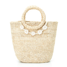 画像をギャラリービューアに読み込む, 手編み ナチュラル 天然 ラフィア バッグ マダガスカル
