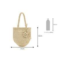 画像をギャラリービューアに読み込む, 手編み ナチュラル 天然 ラフィア バッグ マダガスカル