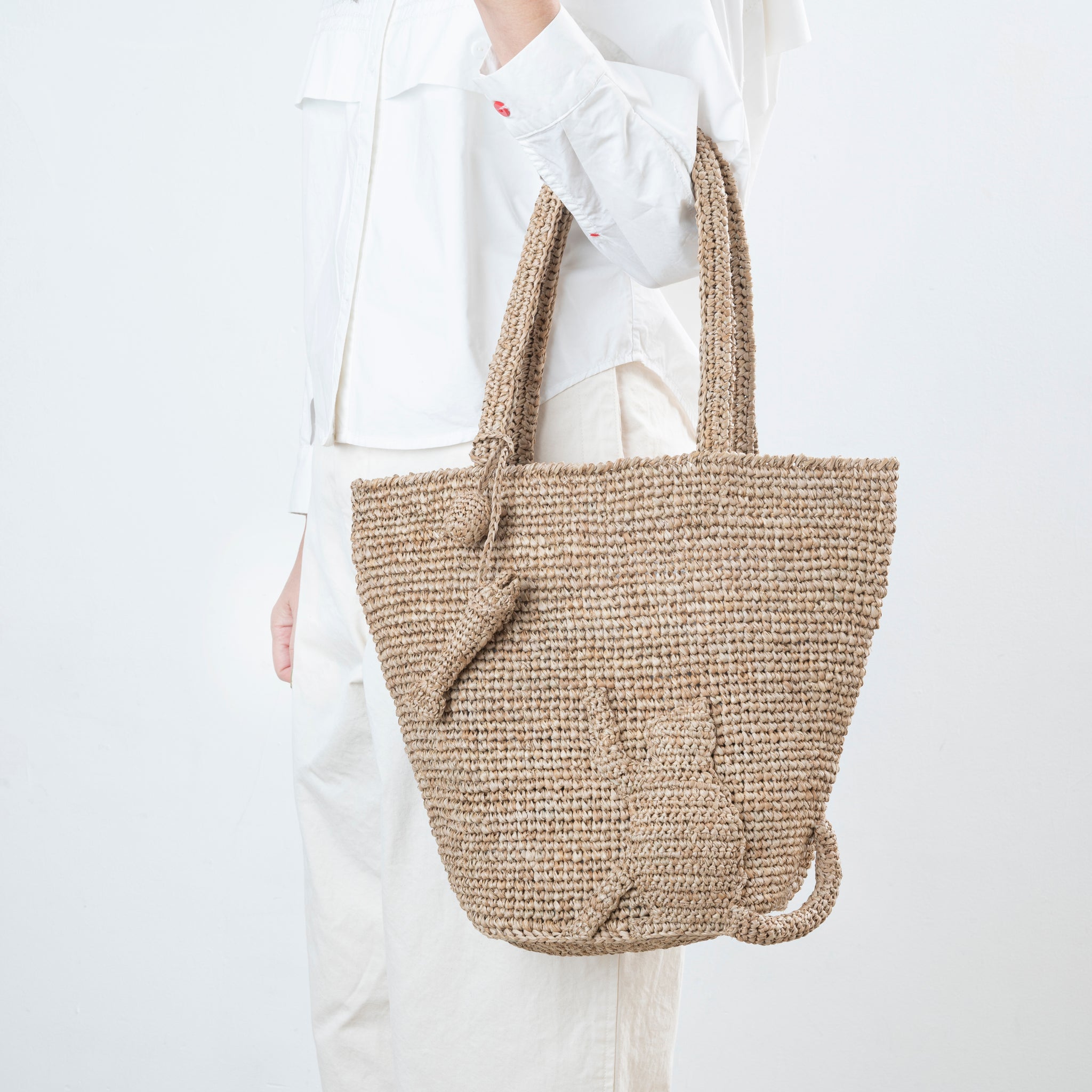 NEW‼】天然ラフィア手編み キティバッグ＿KTN – sulcibag