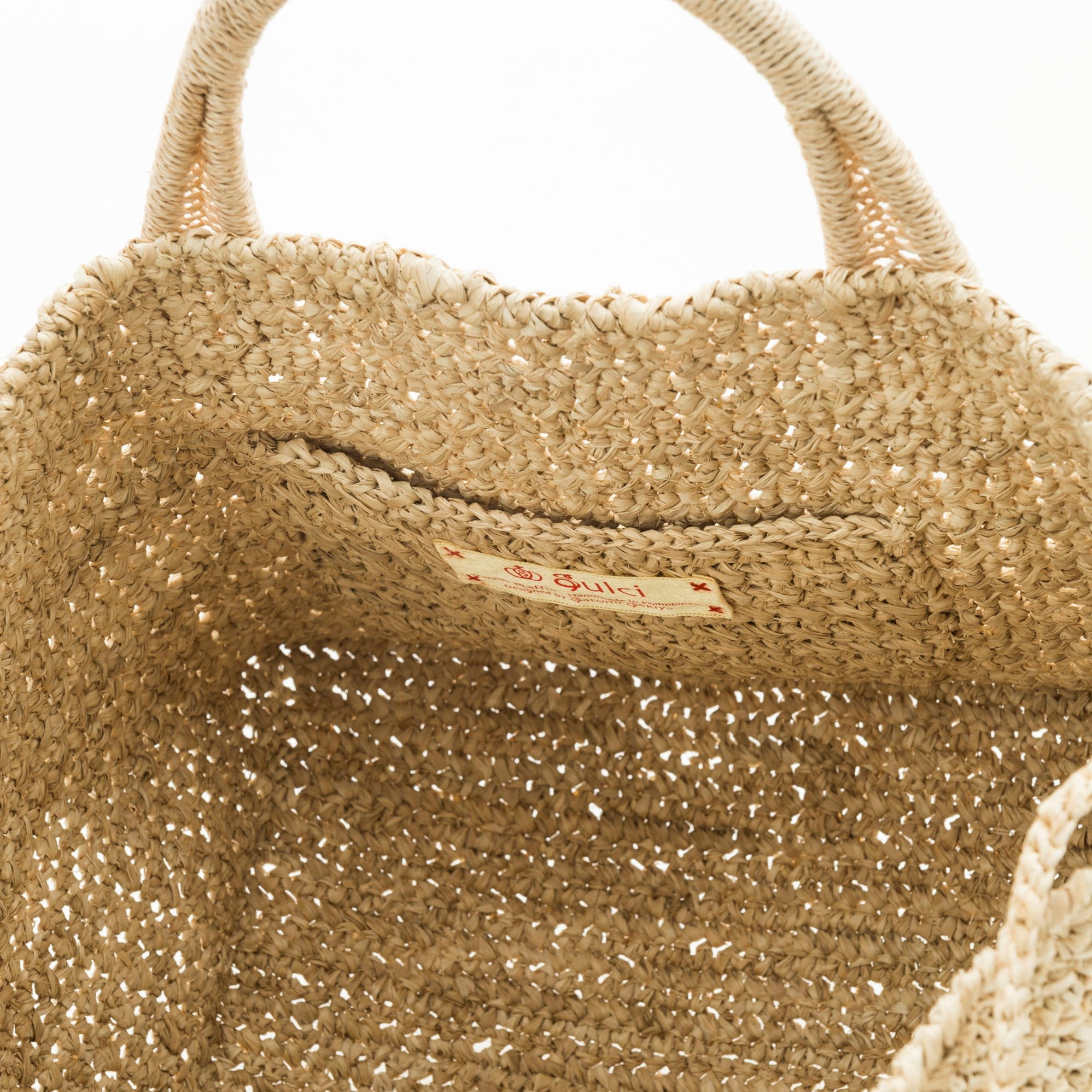 天然ラフィア 手編み チャチャバッグ_CHA – sulcibag