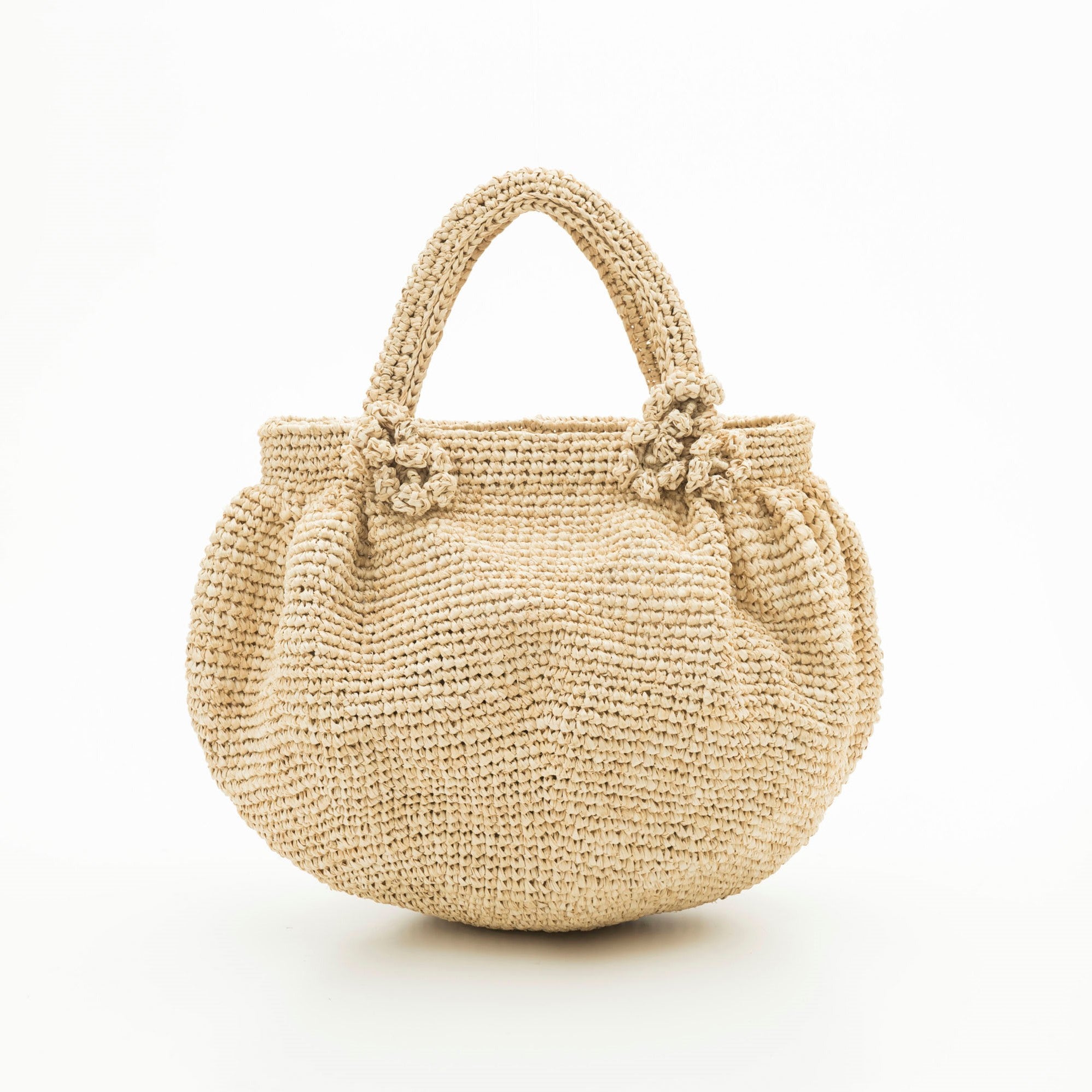 スルシィ　ラフィア　ブロッサムバッグ 天然ラフィア ブロッサムバッグ – sulcibag
